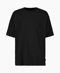 Heren Airforce T-Shirts*T-Shirt Korte Mouw Oversized Ttt Embro Zwart