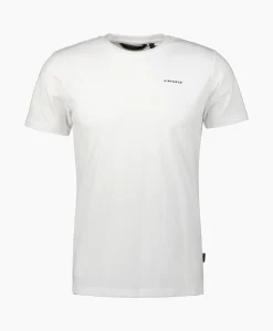 Heren Airforce T-Shirts*T-Shirt Korte Mouw Basic Wit
