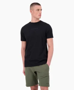 Heren Airforce T-Shirts*T-Shirt Wording/Logo Zwart
