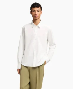 Heren Ami Paris Overhemden*Overhemd Classic Off White