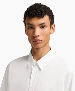 Heren Ami Paris Overhemden*Overhemd Classic Off White