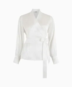 Dames Anna Van Toor Blouses*Blouse 43A05-03347 Beige