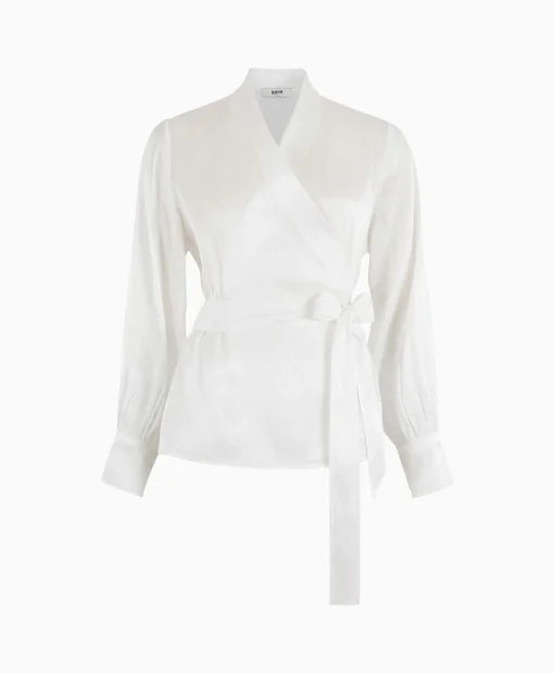 Dames Anna Van Toor Blouses*Blouse 43A05-03347 Beige
