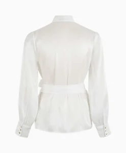Dames Anna Van Toor Blouses*Blouse 43A05-03347 Beige