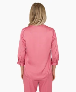 Dames Anna Van Toor Blouses*Blouse 32A05-03396 Rood
