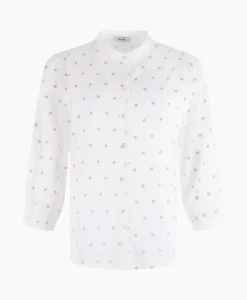 Dames Anna Van Toor Blouses*Blouse 17A05-03065C Off White