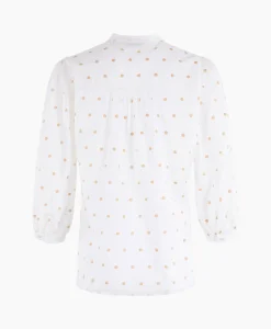 Dames Anna Van Toor Blouses*Blouse 17A05-03065C Off White