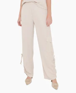 Dames Anna Van Toor Broeken*Broek 43A02-03183 Beige