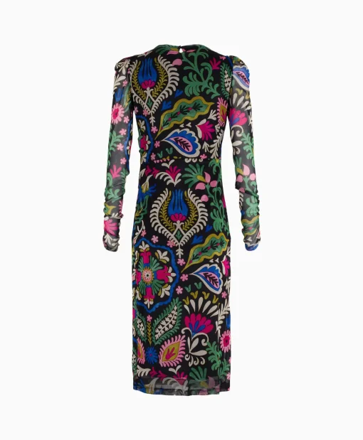 Dames Anna Van Toor Jurken*Jurk 26A06-03636 Zwart