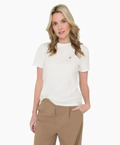 Dames Anna Van Toor T-Shirts & Tops*T-Shirt 08A04-03677 Off White