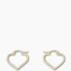 Dames Anna+nina Sieraden*Oorbellen Funky Love Small Hoop Goud
