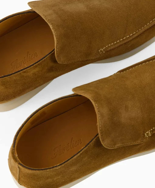 Heren Aurelien Instappers*Loafer City Beige