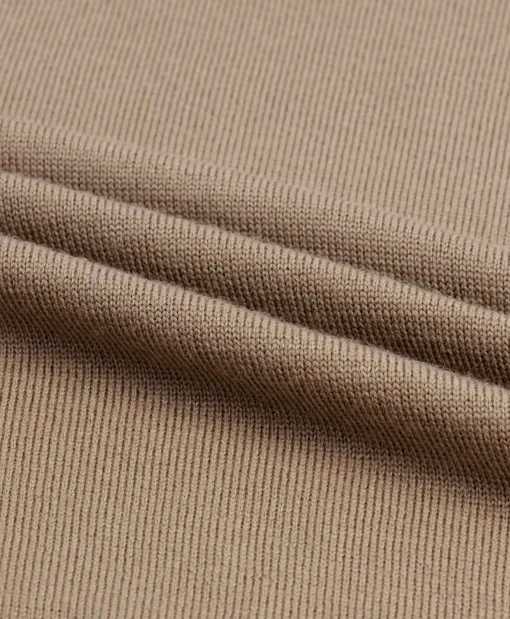 Heren Aurelien Truien*Pullover Buttonless Polo L Taupe