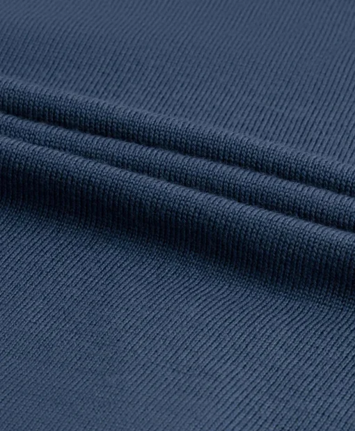 Heren Aurelien Truien*Pullover Buttonless Polo L Blauw