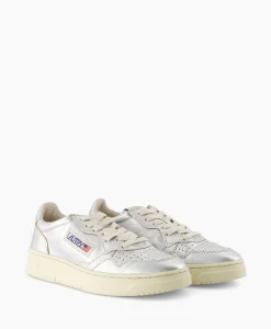 Dames Autry Sneakers*Sneaker Medalist Low Wom Zilver