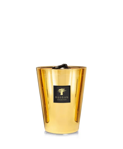 Lifestyle Baobab Lifestyle*Kaars Max 24 Les Exclusives Goud