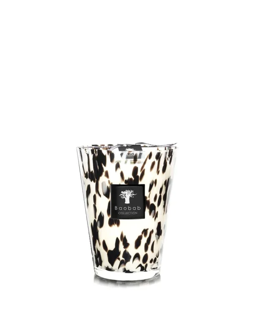 Lifestyle Baobab Lifestyle*Kaars Max 24 Pearls Zwart