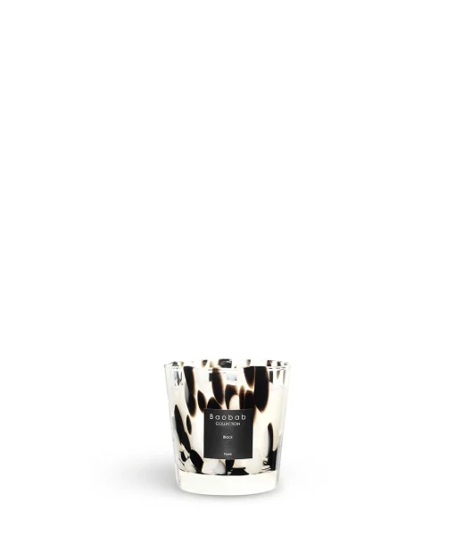Lifestyle Baobab Lifestyle*Kaars Max One Pearls Zwart