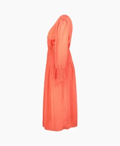 Dames Ba&sh Jurken*Ba&Sh Midi Jurk Koll Rood