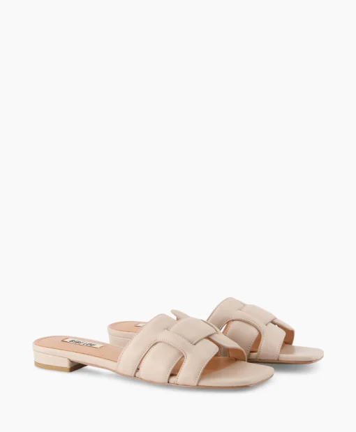 Dames Bibi Lou Sandalen*Sandaal Zonder Hak Leather Blauw