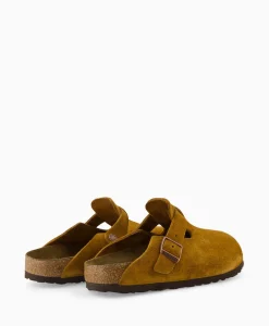 Dames Birkenstock Instappers*Instapper Boston Sfb Bruin