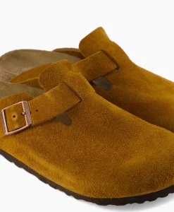 Heren Birkenstock Instappers*Instapper Boston Sfb Bruin