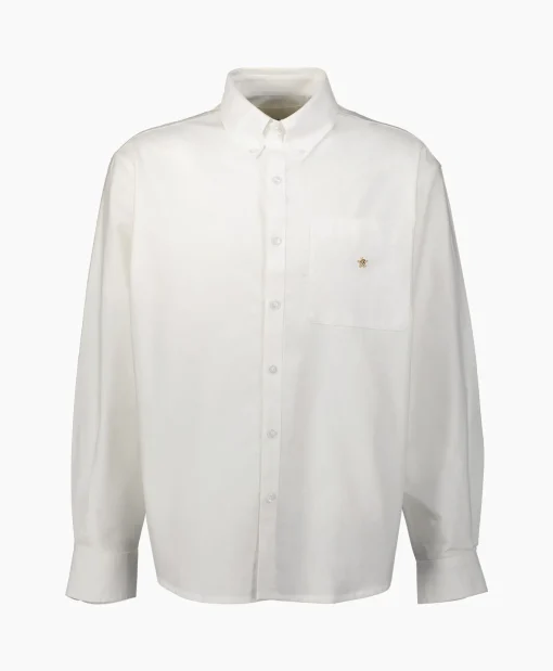 Heren Bram's Fruit T-Shirts*Bram's Fruit Overhemd Oxford Shirt Wit