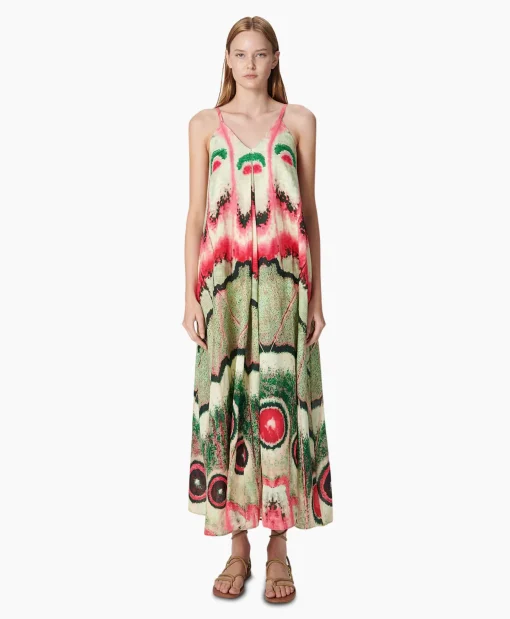 Dames Chufy Bruiloftskleding*Maxi Jurk Eden Groen