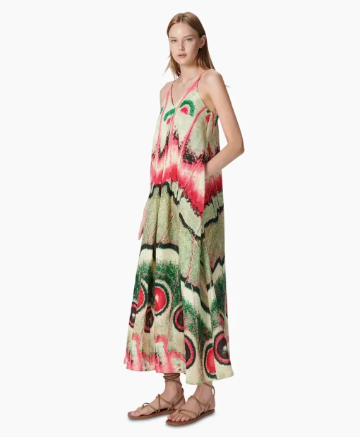 Dames Chufy Bruiloftskleding*Maxi Jurk Eden Groen