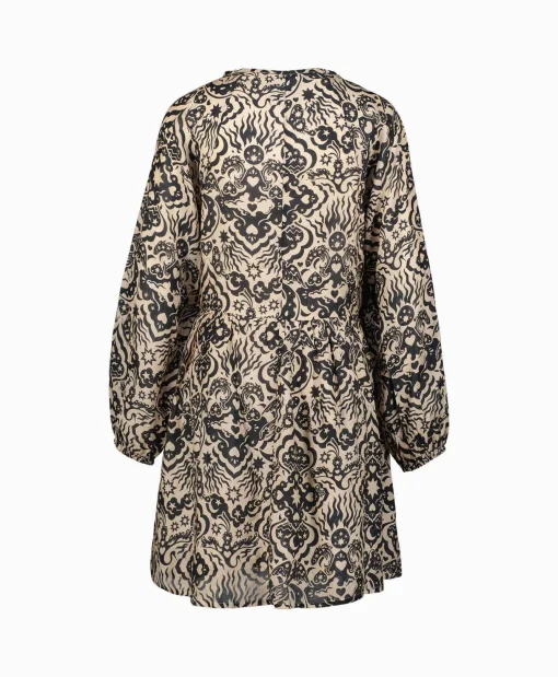Dames Chufy Bruiloftskleding*Mini Jurk Gypsy Zwart