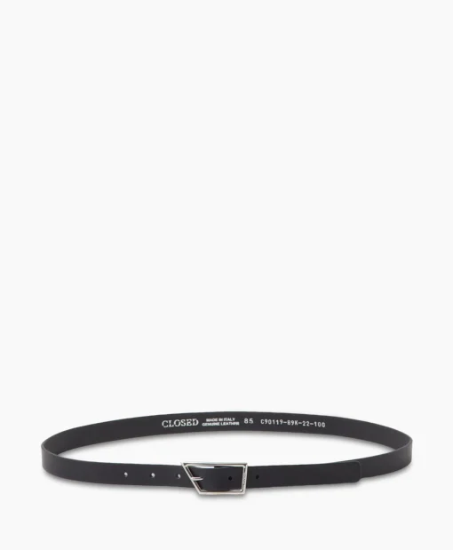 Dames Closed Riemen*Riem Belt Zwart
