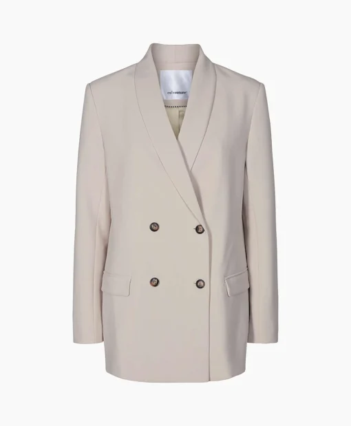 Dames Co'couture Blazers*Co'Couture Blazer Vola Oversize Beige