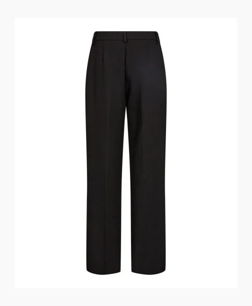 Dames Co'couture Broeken*Co'Couture Pantalon Vola Wide Zwart