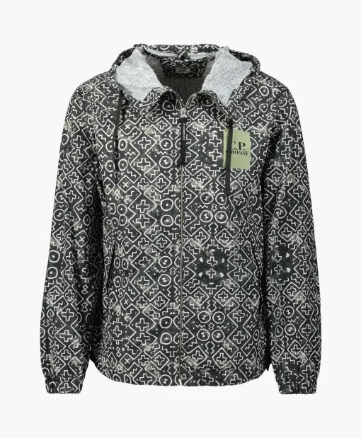 Heren Cp Company Jassen*Jack Flatt Nylon Inca Goggle Groen