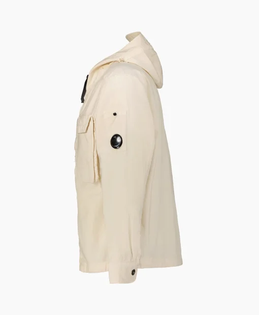 Heren Cp Company Jassen*Jack Ottoman Hooded Beige