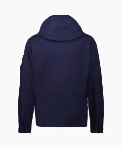 Heren Cp Company Jassen*Vest B Hooded Jacket Donker Blauw