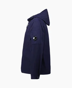 Heren Cp Company Jassen*Vest B Hooded Jacket Donker Blauw