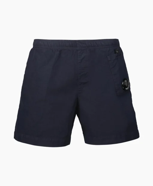 Heren Cp Company Zwembroeken*Zwembroek Flatt Nylon Utility Donker Blauw