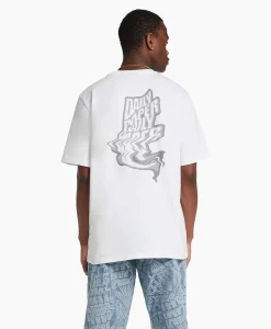Heren Daily Paper T-Shirts*T-Shirt Korte Mouw Reflection Wit