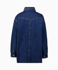 Dames D'arc Blouses*D'Arc Blouse Carpi Blauw