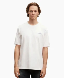 Heren Denham Truien*Pullover Aqua Indigo Relax Tee Hcj Wit