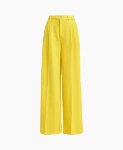Dames Essentiel Antwerp Broeken*Jeans Faniel Geel