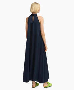 Dames Essentiel Antwerp Bruiloftskleding*Maxi Jurk Finch Blauw