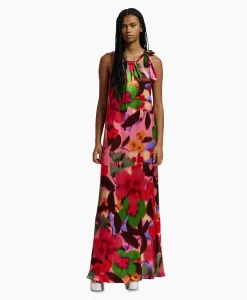 Dames Essentiel Antwerp Bruiloftskleding*Maxi Jurk Fanboy Roze