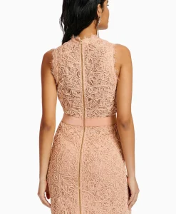 Dames Essentiel Antwerp Bruiloftskleding*Midi Jurk Emery Pink