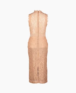 Dames Essentiel Antwerp Bruiloftskleding*Midi Jurk Emery Pink