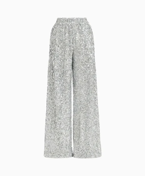 Dames Essentiel Antwerp Broeken*Pantalon Fences Zilver