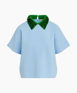 Dames Essentiel Antwerp T-Shirts & Tops*Top Filano Blauw