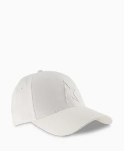 Heren Golden Goose Petten*Pet Star Baseball Off White