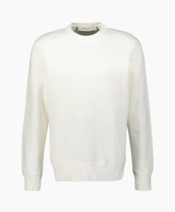 Heren Golden Goose Truien*Sweater Golden M's Regular Distressed Off White